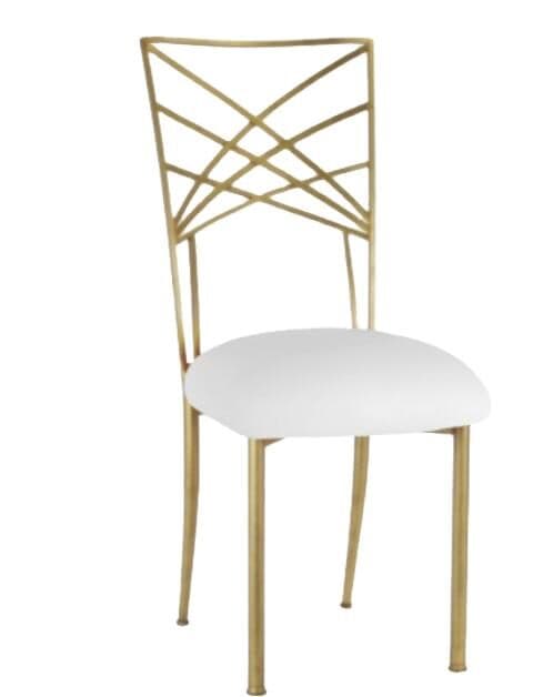 Crossback Gold Chair